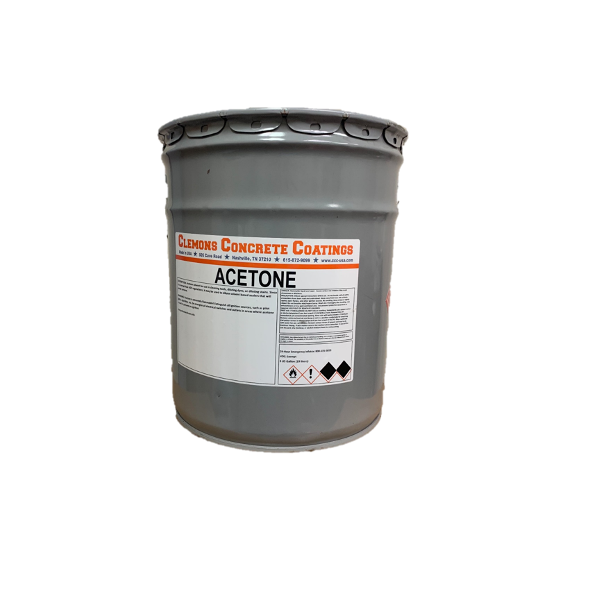 Clemons Acetone - 5 Gallon